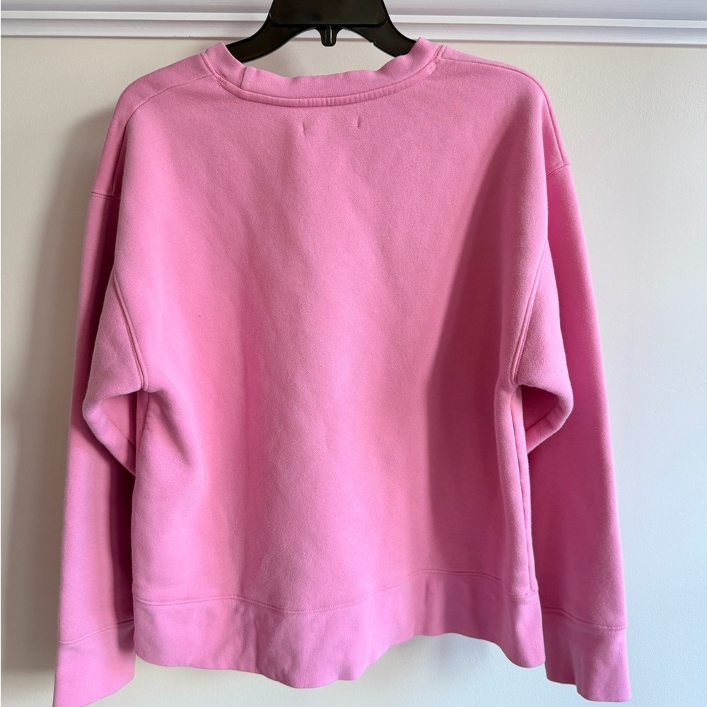 Brunette The Label Pink Crew Neck Sweater - Picture 2 of 3